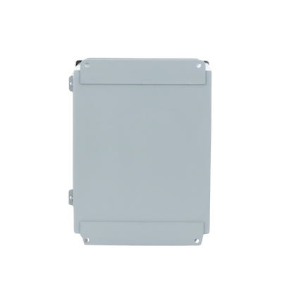 Gabinete de Bisagra Continua NEMA 12; IP66 de Uso en Intemperie, 305 x 254 x 203 mm, De Acero, Color Gris