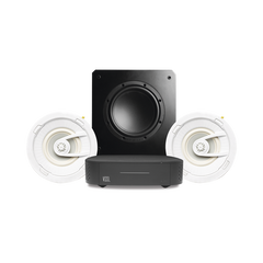 KIT Amplificador VSSL A1X | 2 Bocinas de Techo TruAudio G72 | Subwoofer SS10