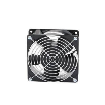 Ventilador Axial Compacto, de 4 Pulgadas, 49 CFM, 115 Vca, De Acero, Color Negro