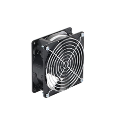 Ventilador Axial Compacto, de 4 Pulgadas, 49 CFM, 115 Vca, De Acero, Color Negro