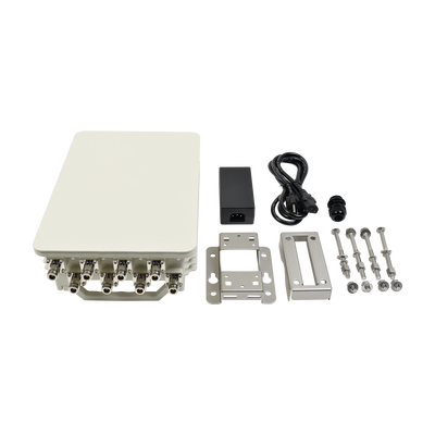 Punto de Acceso Conectorizado Super WiFi Doble Banda en 2.4 y 5 GHz, Hasta 1 km de Cobertura, MIMO 8X8 Para Industria 4.0, Carcasa IP67, Hasta 1167 Mbps