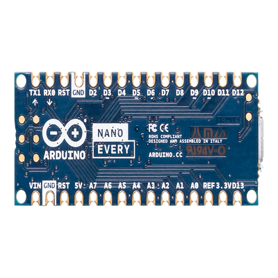Arduino NANO EVERY sin headers /  La placa arduino más pequeña ideal para proyectos de tamaño reducido
