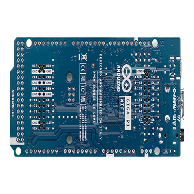 Arduino Giga R1 WiFi, una placa de desarrollo avanzada diseñada para aplicaciones que requieren alto rendimiento y conectividad versátil