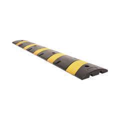 Reductor D / Velocidad / 183cm / 5 lineas amarillas / Hule Reciclado.