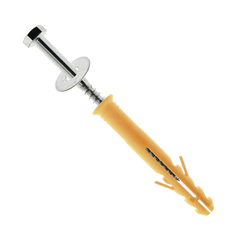 Tornillo P / Tope Estacionamiento / Reductor D / Velocidad / 12 Cm / Con Arandela / Taquete D / Plastico.