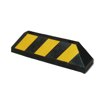 Tope Vehicular 55cm / Para Camion / Estacionamiento / Color Negro-Amarillo.