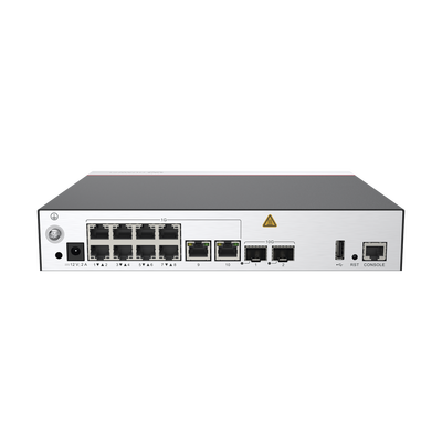 Controladora de Puntos de Acceso / 10 puertos 10/100/1000 Mbps / 2 puertos 10GE SFP+ / Hotspot 2.0 / Roaming Capa 2 y 3 / Rendimiento 10 Gbps / Soporta 128 APs / Hasta 1024 Clientes