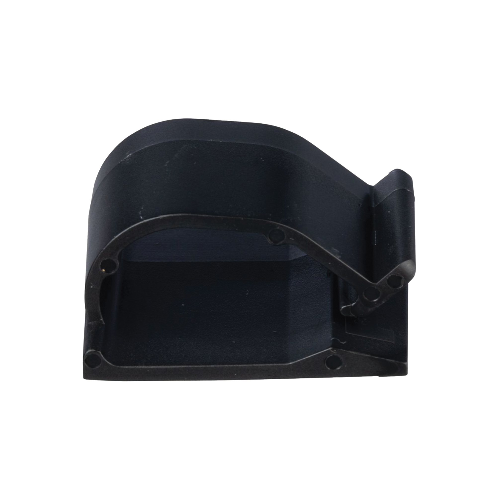 Clip de Nylon 6.6 con Adhesivo, Para Cables de Hasta 15.8 mm de Diámetro, Uso Interior/Exterior, Color Negro, Paquete de 100pz