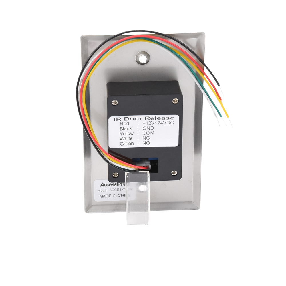 Botón de Salida sin Contacto con Control Remoto / Iluminación LED / Distancia de Detección Touch Ajustable