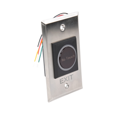 Botón de Salida sin Contacto con Control Remoto / Iluminación LED / Distancia de Detección Touch Ajustable