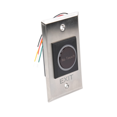 Botón de Salida sin Contacto con Control Remoto / Iluminación LED / Distancia de Detección Touch Ajustable