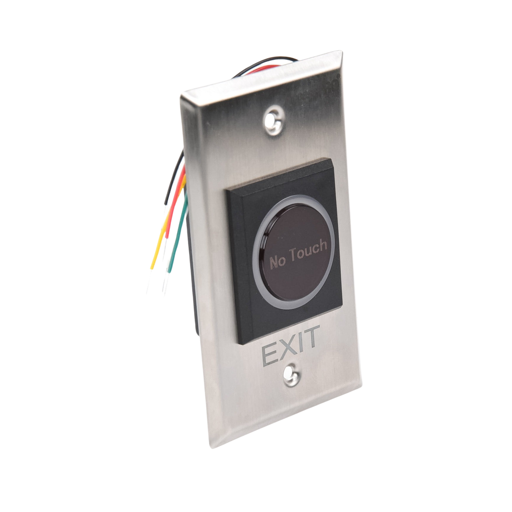 Botón de Salida sin Contacto con Control Remoto / Iluminación LED / Distancia de Detección Touch Ajustable