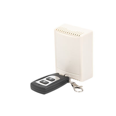Receptor de 2 Canales con Control Remoto  /  Soporta 40 Transmisores
