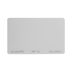 Tag UHF tipo Tarjeta para lectoras de largo alcance 900 MHZ / EPC GEN 2 / ISO 18000 6C / No imprimible / NO incluye porta tarjeta