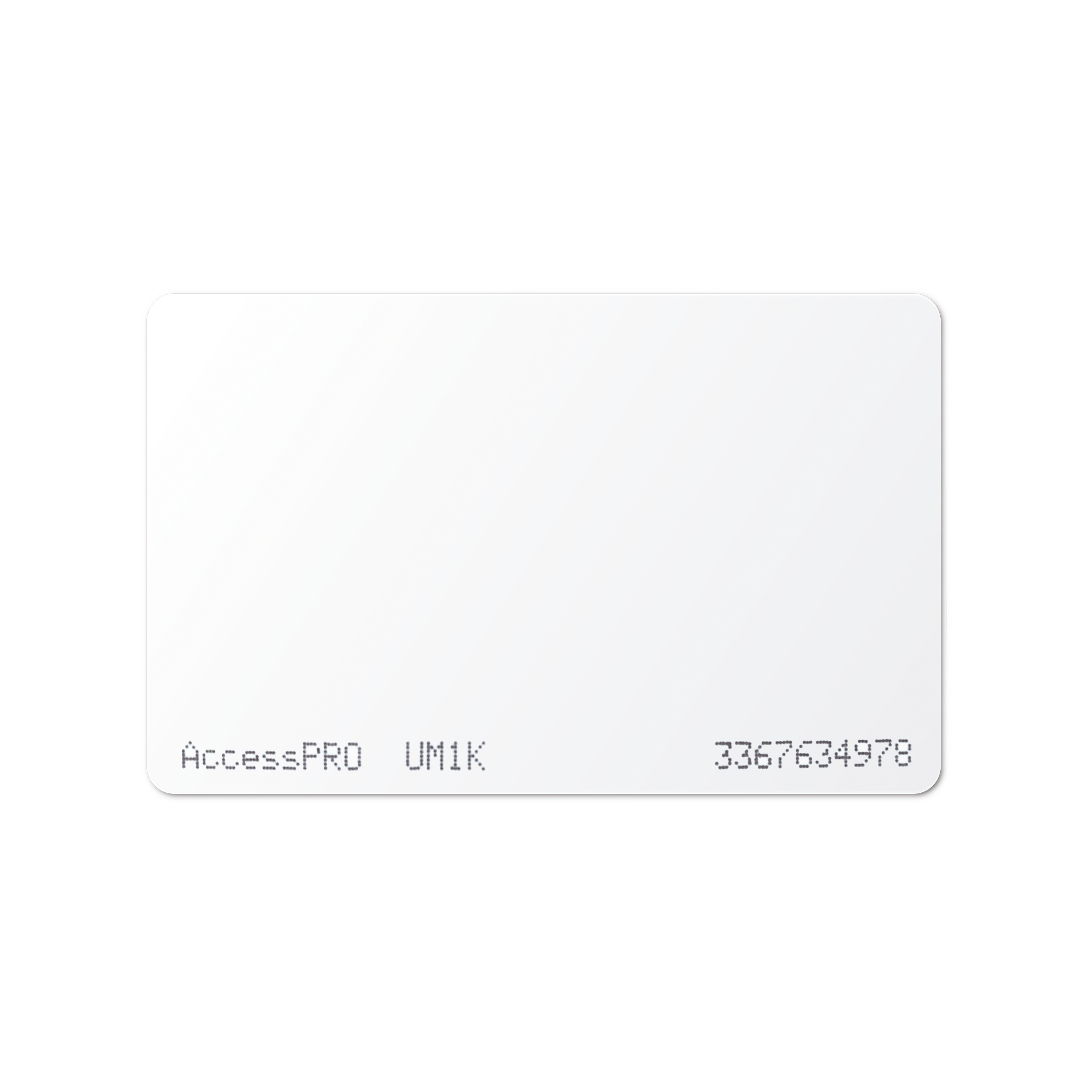 Tarjeta Dual UHF 900MHz + MIFARE 13.56MHz - Acceso Vehicular y Peatonal Premium