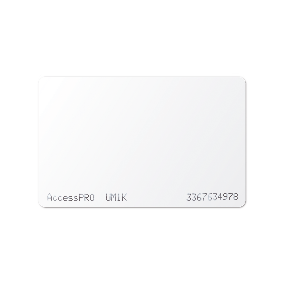 Tarjeta Dual UHF 900MHz + MIFARE 13.56MHz - Acceso Vehicular y Peatonal Premium