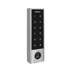 Mini Controlador de Acceso con Teclado Inalámbrico / Cuenta con Botón de Salida Inalámbrico / Soporta Tarjeta y Contraseña / Cuenta con Botón de Timbre