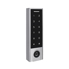 Mini Controlador de Acceso con Teclado Inalámbrico / Cuenta con Botón de Salida Inalámbrico / Soporta Tarjeta y Contraseña / Cuenta con Botón de Timbre