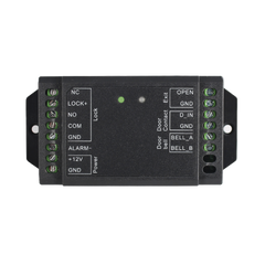Mini Controlador de Acceso con Teclado Inalámbrico / Cuenta con Botón de Salida Inalámbrico / Soporta Tarjeta y Contraseña / Cuenta con Botón de Timbre