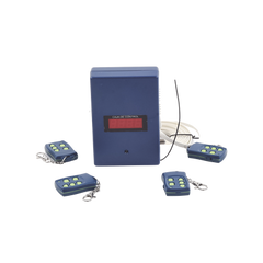 Receptor Inalambrico Universal Administrable por Software, Hasta 1600 controles de usuarios, compatible con Barreras y Motores de puertas