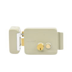 Cerradura Eléctrica con Botón de Salida / Incluye Llave  / Exterior / Izquierda