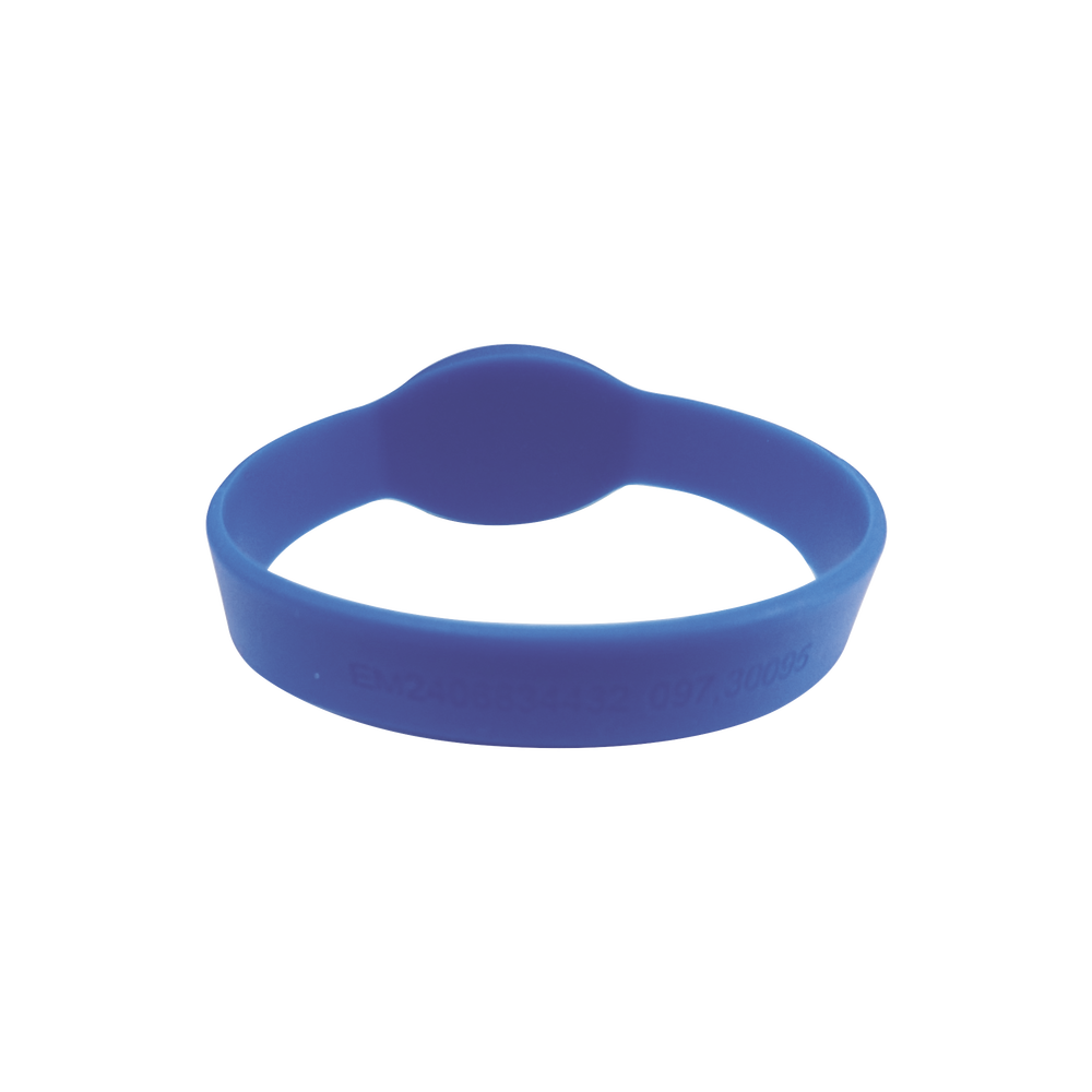 Brazalete de PROXIMIDAD  125 Khz (TIPO EM), 74 mm   Diametro, color azul