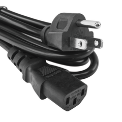 Cable de Alimentación Eléctrica para 120-240 Vca | 1.8 Metros (5.91 Pies)