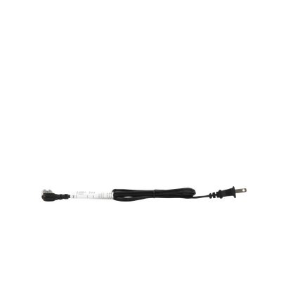Cable de Alimentación Eléctrica para 120-240 Vca / 1 Metro / 2 Clavijas tipo Americano / Conector en Forma tipo L