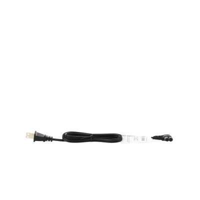 Cable de Alimentación Eléctrica para 120-240 Vca / 1 Metro / 2 Clavijas tipo Americano / Conector en Forma tipo L
