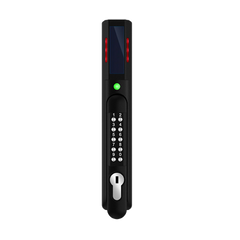 Chapa de Seguridad SmartZone™, Con Lector de Tarjetas de Frecuencia Dual (125 kHz y 13.56 MHz), Teclado de Autenticación y Sensor de Humedad Integrado
