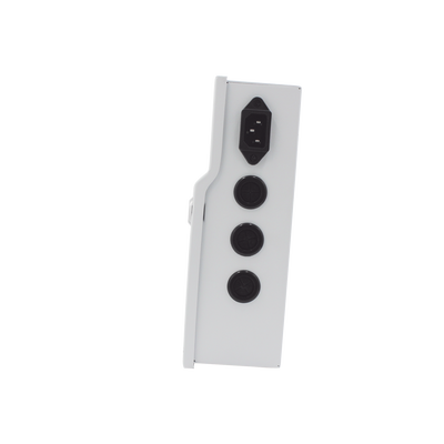 Fuente de Alimentación / 1 Salida 11-15 Vcc /  5 A / Temporizador Integrado / Con Capacidad de Batería de Respaldo / Requiere Batería / Aplicaciones en sistemas de control de Acceso