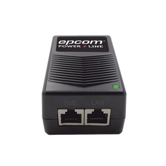 Adaptador de pared / Inyector PoE / 24 Vcc / 1 A / Controlado por chip IC / Protección contra OV, OC, SC, UV/  Fácil de instalar