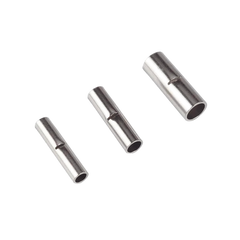 Conector a tope / Sin aislar / 22 - 16 AWG / Sin color / Paquete de 25 piezas.