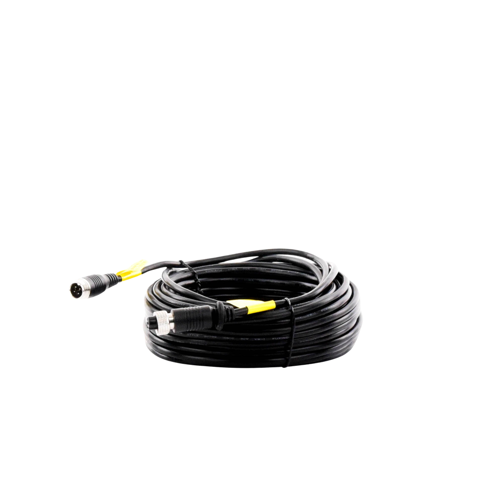 Cable Extensor de Vídeo y Audio de 14 Metros / Conector Tipo Aviación / Compatible con Cámara TURBO Móvil HIKVISION