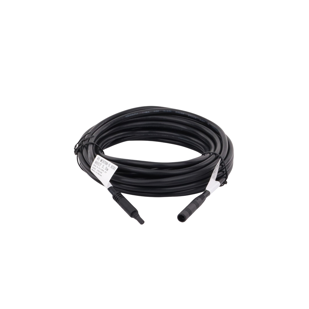 Cable Extensor de Vídeo y Audio de 6 Metros / Conector Tipo Aviación / Compatible con Dashcam AE-DI2032G40(B)