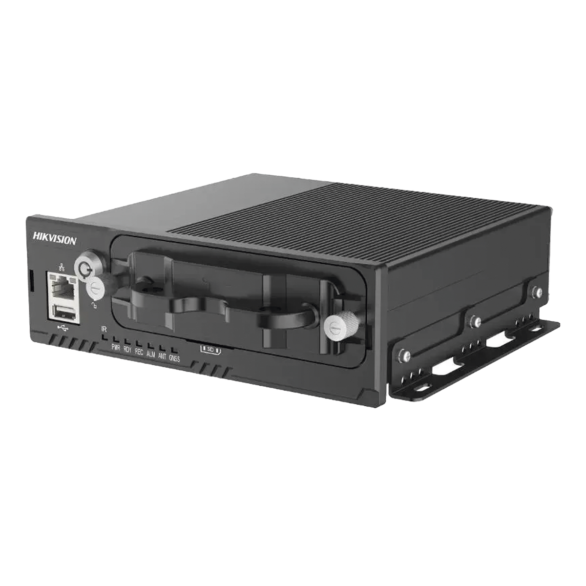 DVR Móvil 1080P (2 Megapixel) / 4 Canales TURBO + 4 Canales IP / GPS integrado / Sensor G / Alarmas I/O / Alimentación 9-36VCC