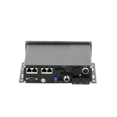 NVR Móvil de 4 Canales de 2 Megapixel / 4 PoE + 4 vía Switch Extendible / 2 Bahías de Disco Duro / Incluye Modulo GPS / conector RJ45