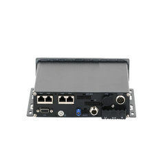 NVR Móvil de 4 Canales de 2 Megapixel / 4 PoE + 4 vía Switch Extendible / 2 Bahías de Disco Duro / Incluye Modulo GPS / conector RJ45