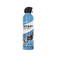 Removedor de polvo y residuos (aire comprimido) con aplicación 360º para limpieza de equipos electrónicos, válvula anti-estallamiento, 660 ml