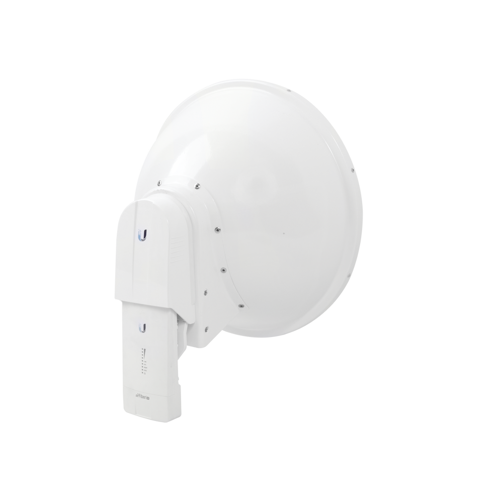 Antena Direccional airFiber X, ideal para enlaces Punto a Punto (PtP), frecuencia 5 GHz (5.1 - 5.9 GHz) de 23 dBi slant 45