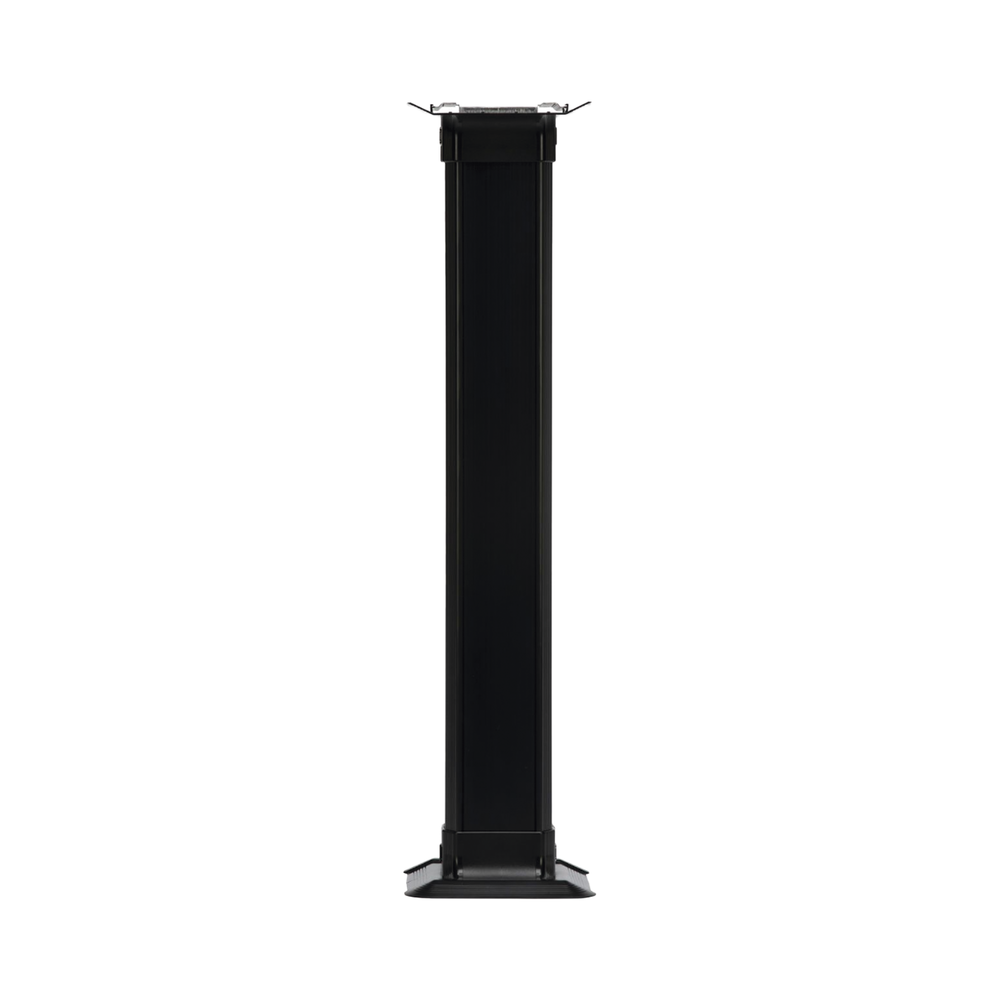 Accesorio de Conexión a Mesa, Para Uso con Canaleta de Piso AFR4BCBL6, Material PVC Rígido, Color Negro