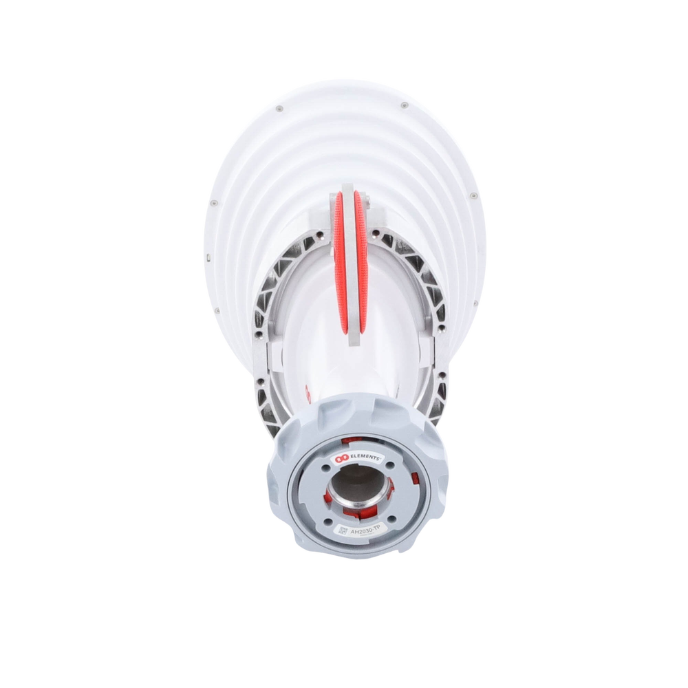 Antena asimétrica de 30° (30°H 20°V) 20.5 dBi tipo cuerno 5180-6000 MHz altamente eficiente, sin cables, sin perdidas, sin lóbulos listas para TwistPort