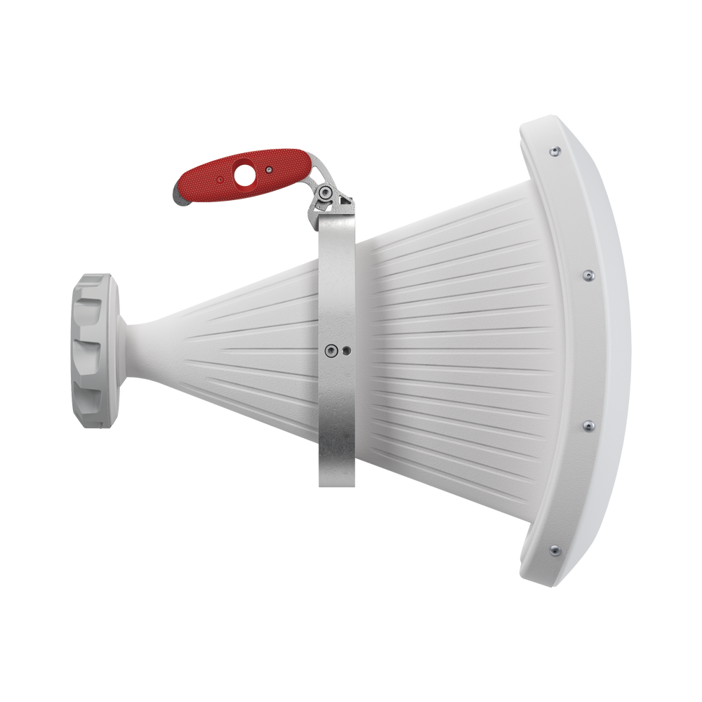 Antena Sectorial Asimétrica de 90° 4900 - 7125 MHz, 15 dBi con soporte mejorado, listas para TwisPort sin pérdida