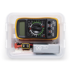 Arduino Student Kit,,Es un completo recurso multilenguaje de aprendizaje diseñado para enseñar los fundamentos de electrónica y programación a estudiantes de 11 años en adelante, sin necesidad de experiencia previa