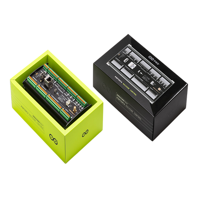 PORTENTA MACHINE CONTROL ,Ideal para aplicaciones en la Industria 4.0 gracias a sus múltiples  puertos de comunicación  y una programación flexible en estándares de PLC o Arduino IDE