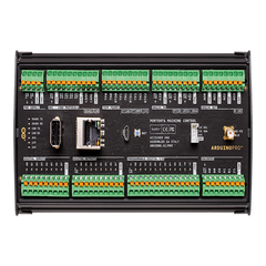 PORTENTA MACHINE CONTROL ,Ideal para aplicaciones en la Industria 4.0 gracias a sus múltiples  puertos de comunicación  y una programación flexible en estándares de PLC o Arduino IDE