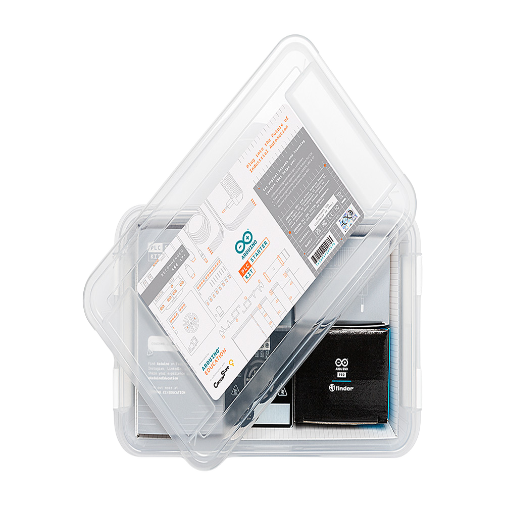 PLC Industrial Arduino Opta / Micro PLC IoT / Dual-core STM32H747XI / 8 Entradas Analógicas-Digitales / 4 Relés 10A / Ethernet + RS485 + WiFi-BLE / Programación Arduino + IEC-61131-3 / IP20