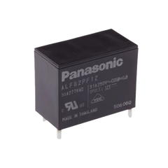 Relevador de 4 pines para tarjetas impresas Through-Hole de 12 Vcc, 31 Amp.