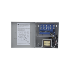 Fuente de poder ALTRONIX de 24 Vca @ 3.5 Amper o 28 Vca @ 3.0 Amper, para 4 cámaras, Con voltaje de entrada de 115 Vca,
