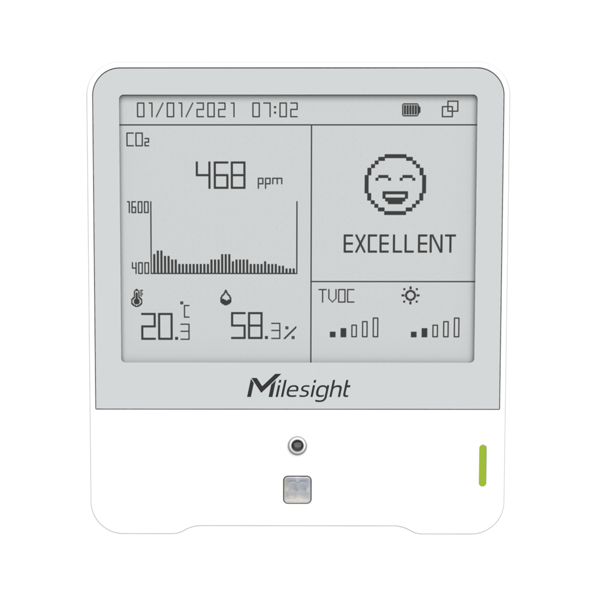 Monitor Ambiental con Display para Temperatura, Humedad y COâ‚‚ con LoRaWAN